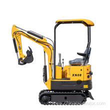 RHINOCEROS 1 ton Mini Excavator XN08 earthmoving machinery